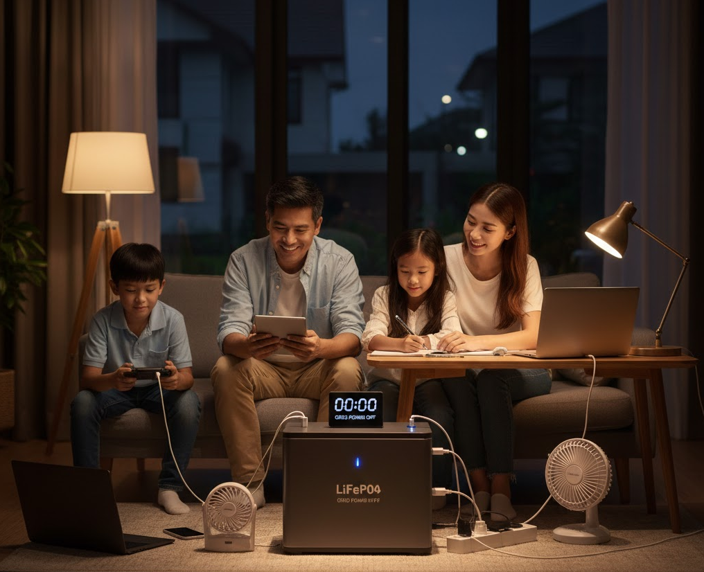 كم من الوقت سوف تستمر بطارية 10 كيلو واط؟